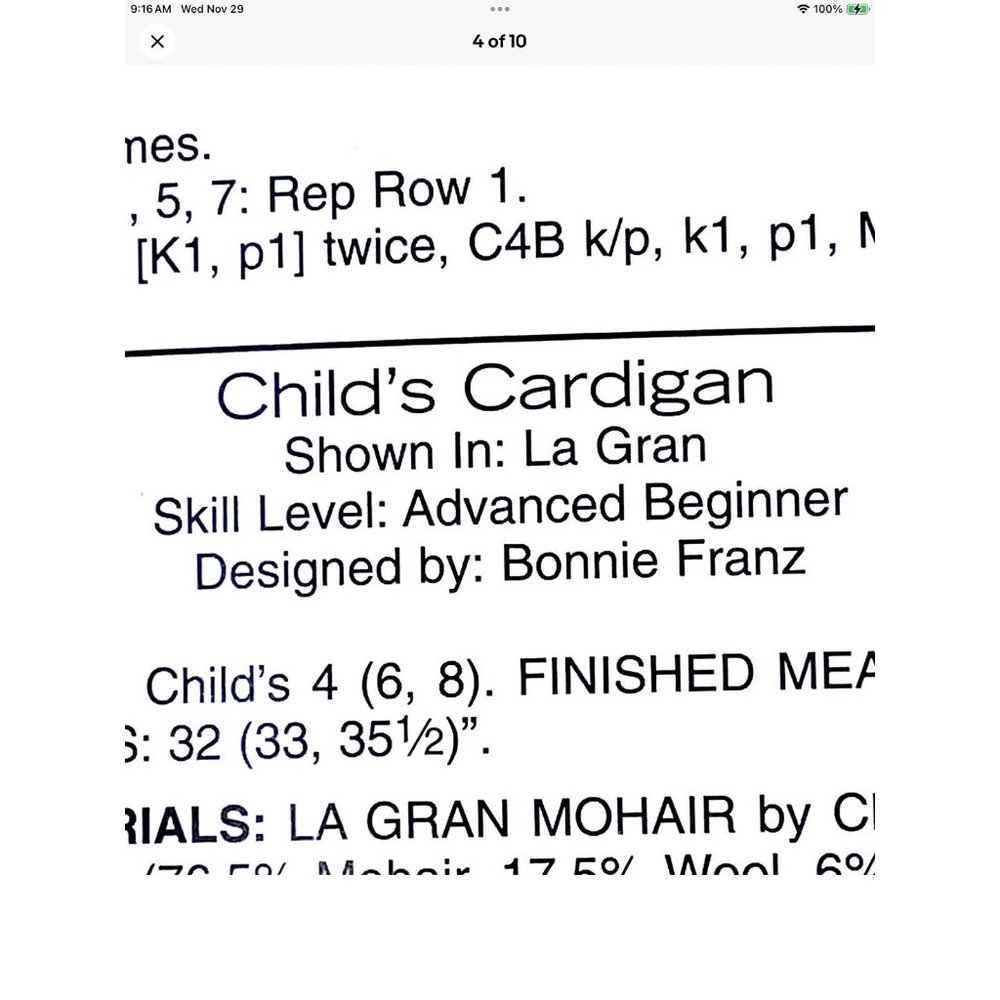 Classic Yarns 9008 La Gran Sweaters Vtg 70s 80s Knitting Bk Family & Dog Sweater - Picture 5 of 10